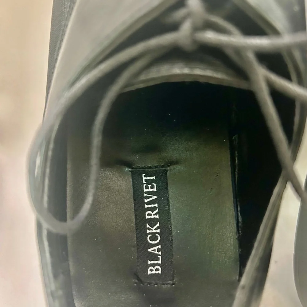 Rivet Men’s‎ Dress Shoe Size 10 black